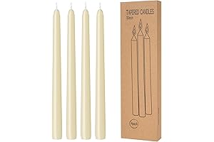 Ivory Taper Candles: The Epitome of Elegance for Ambiance and Decor