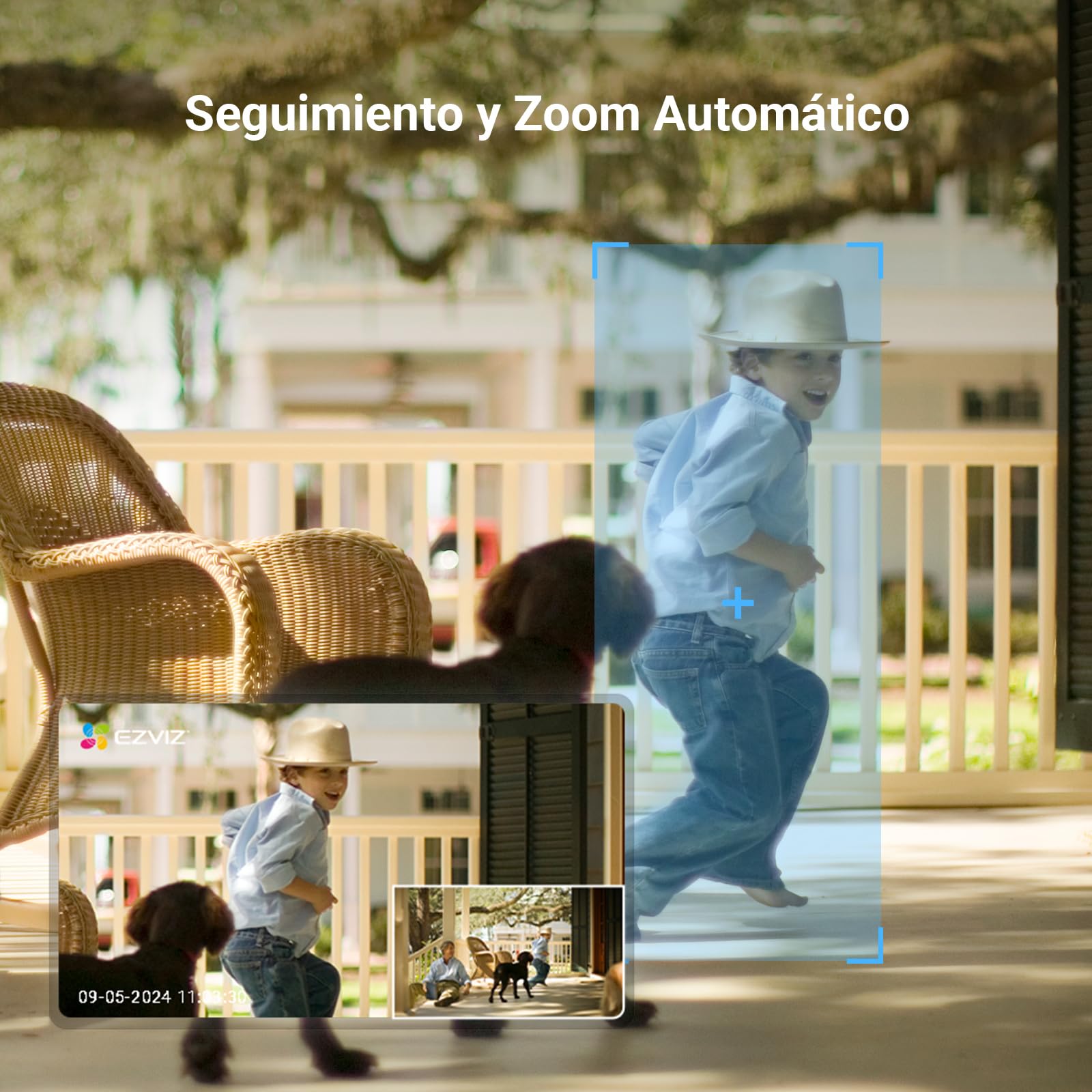 EZVIZ Lotes de CP7 Videoportero WiFi y C8C 4K Camara de Vigilancia Exterior