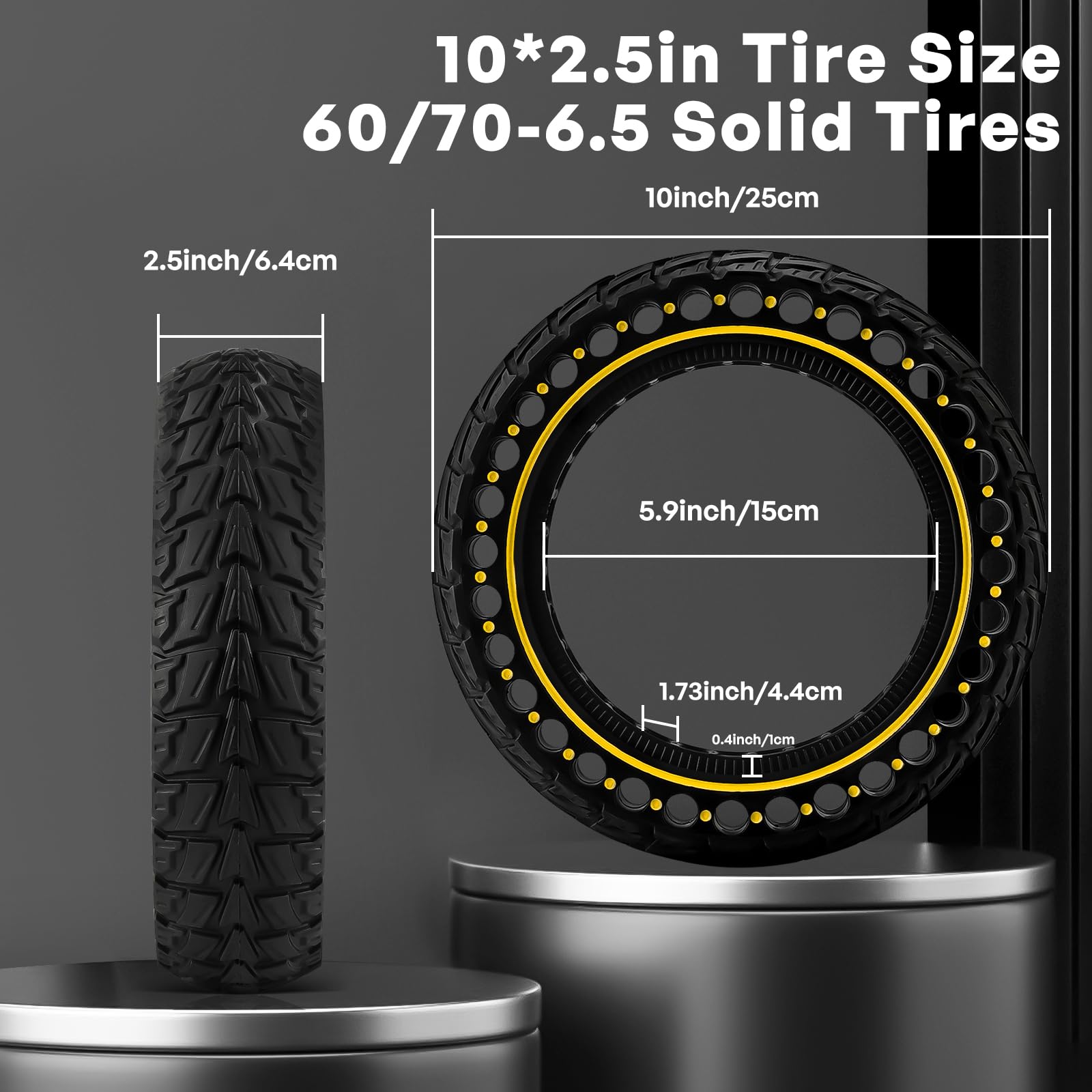 PNEUMATICO 70/65-6.5 per Ninebot Mini pro Anche City