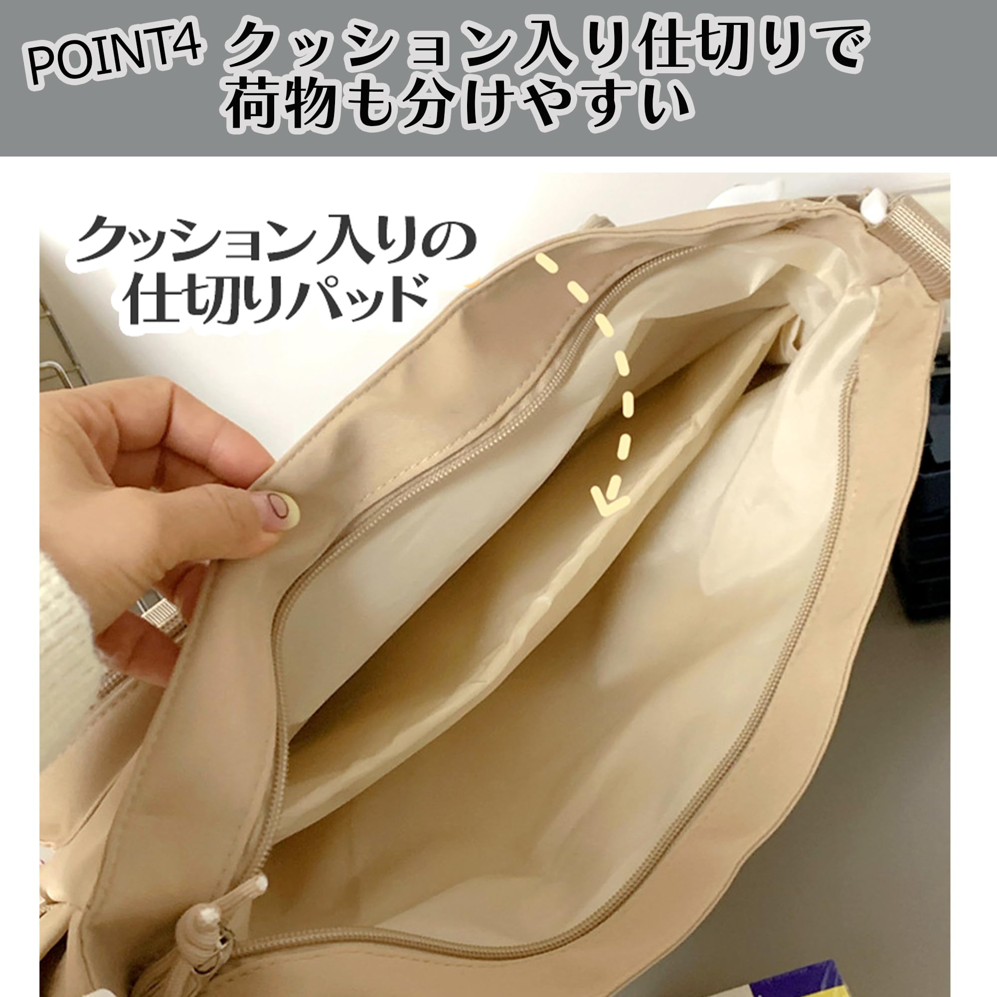 外側ポケット ショルダー 底板ポリ☆ボンボンバッグ☆ ダークグレー×B♡ ヌビ Amazon.co.jp: サイドポケット付き撥水痛ショルダーバッグ ショルダー