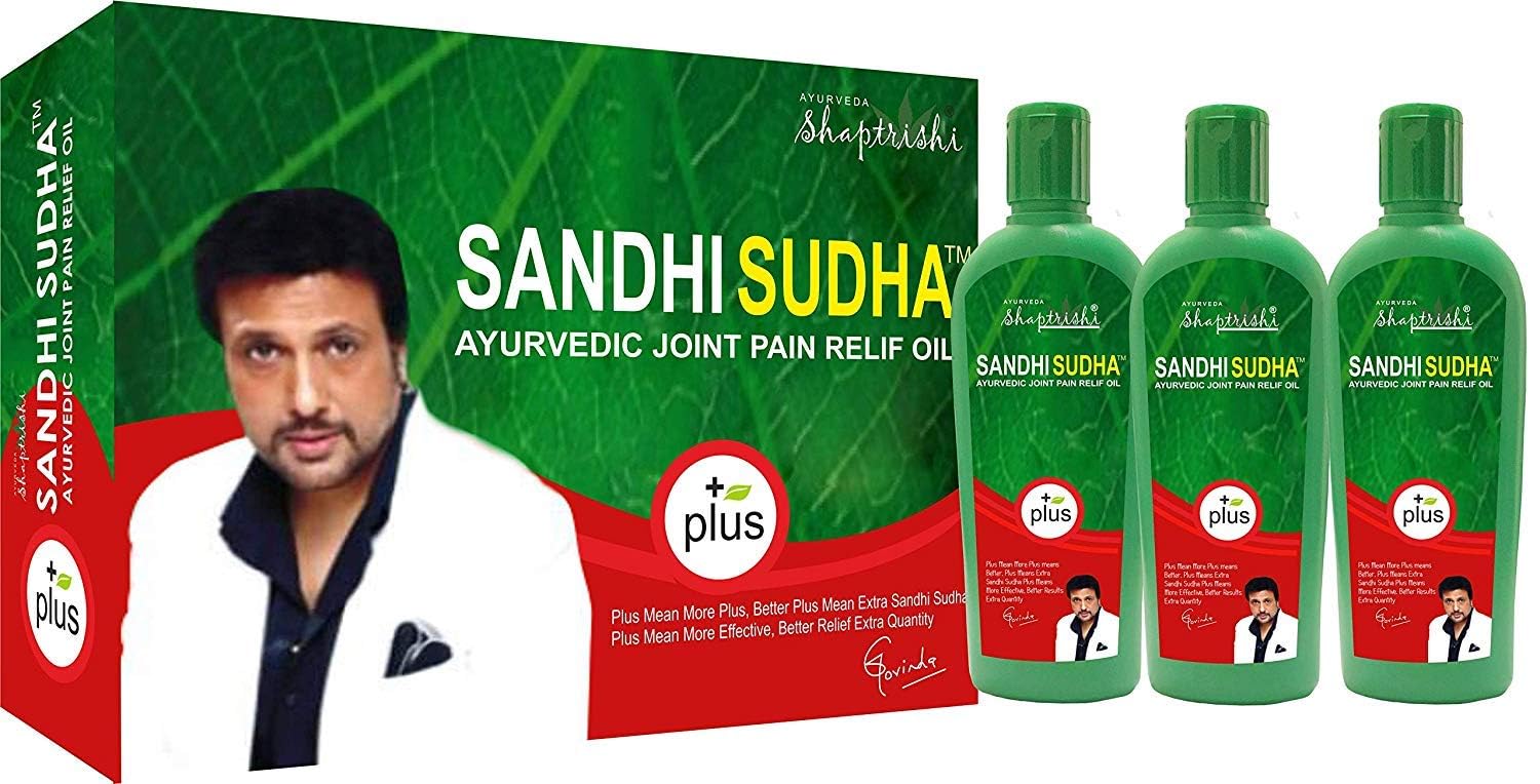 Shrijee Ayurveda Sandhi Sudha Joint Pain Relief Oil for Men and Women Joints Pain, Knee Pain, Neck Pain,Back Pain, Shoulder Pain, Muscles Pain (Pack of 3)-image-15
