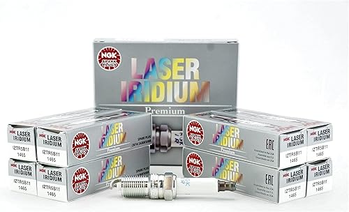 Miniatura 2 de NGK Bujía láser de iridio # 1465 IZTR5B11 --- 8 unidades