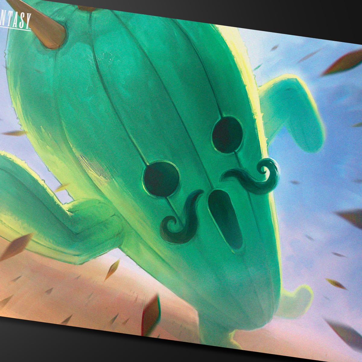 Amazon.com: Ultra PRO - Final Fantasy x Universes Beyond Jumbo Cactuar  Playmat for Magic: The Gathering