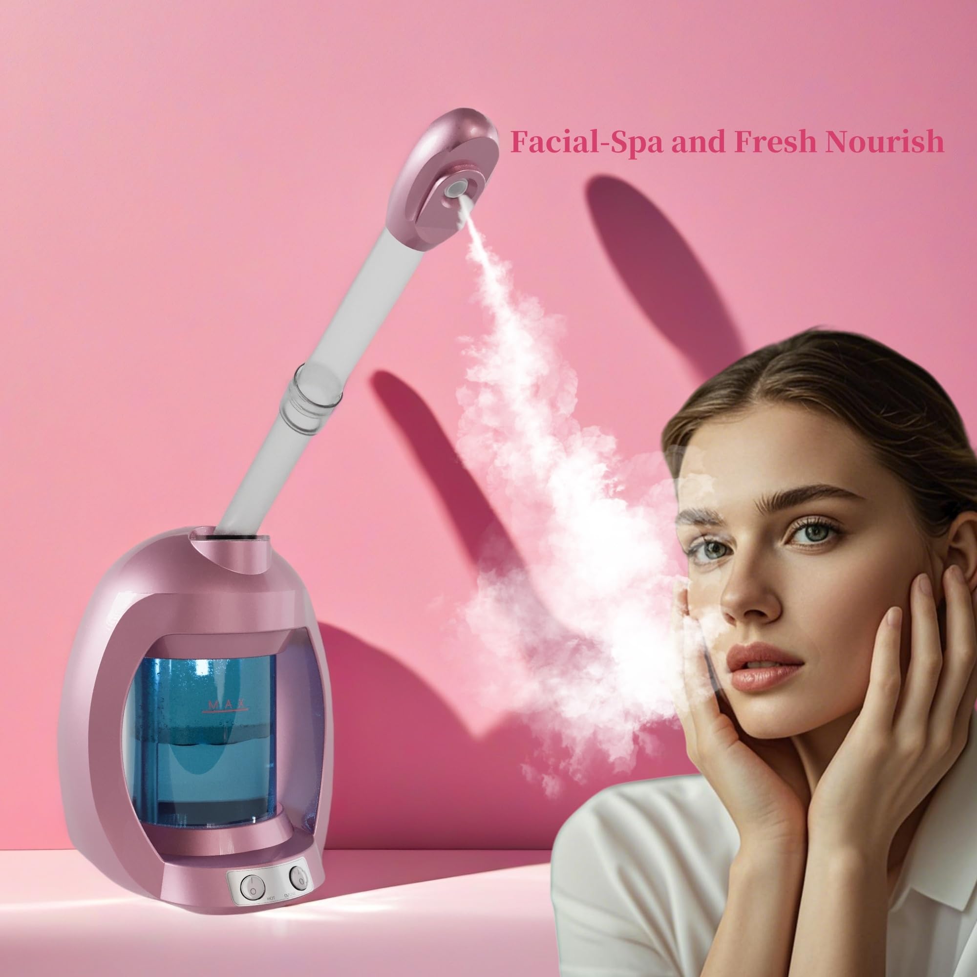 ボディ・フェイスケア artistry face steamer Facial Steamer, Nano Ionic Face Steamer for Facial Deep Cleaning