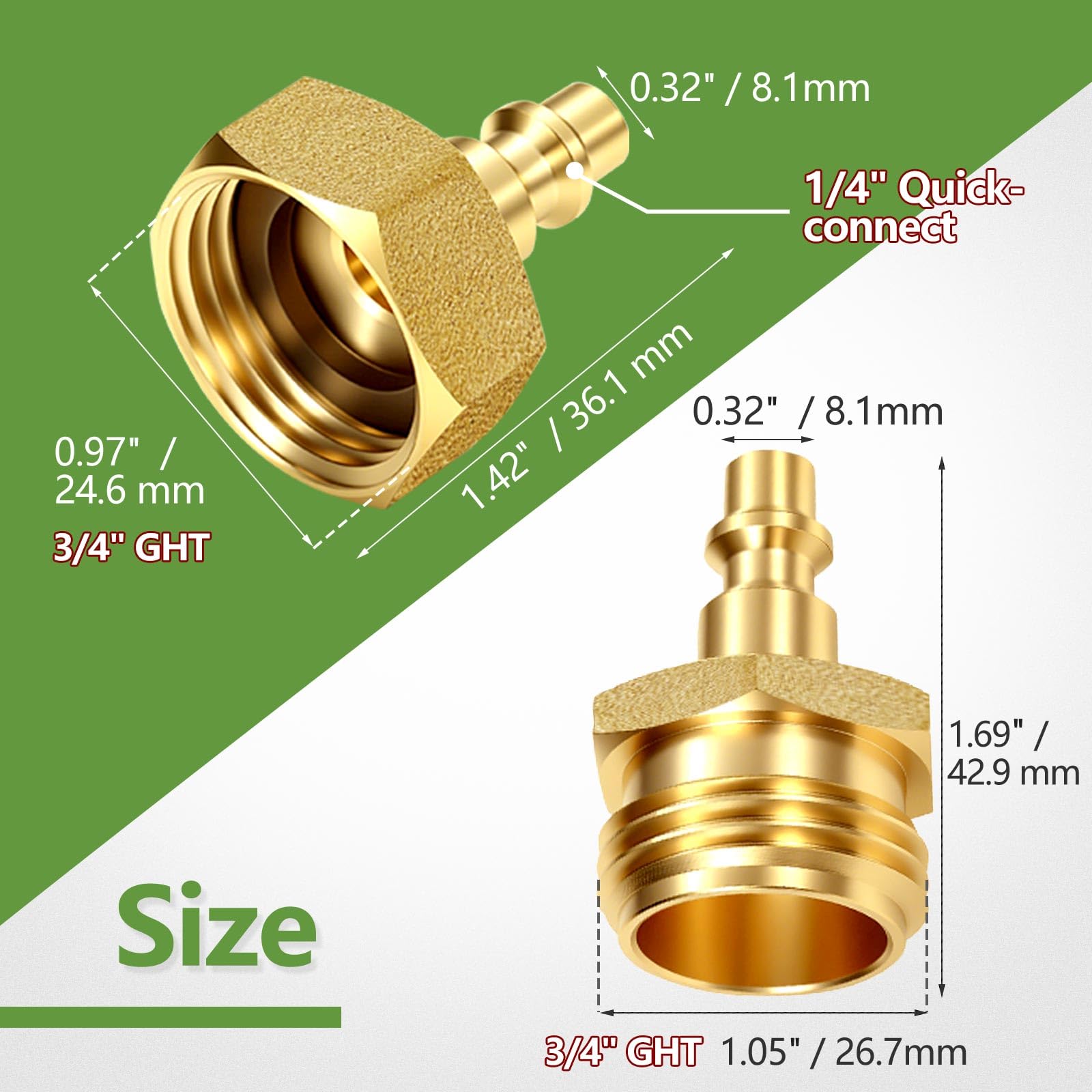 Winterize Sprinklers - Lead-Free Brass Fittings -3 Winterize Sprinklers - Lead-Free Brass Fittings -3