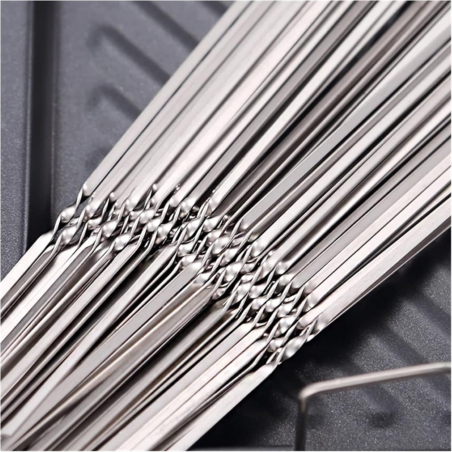 Stainless Steel Barbecue Skewers, Reusable Barbecue Tools, Outdoor Camping Picnic Accessories, Portable Barbecue Needles, Multi-Functional Barbecue Skewers (100pcs and Box)