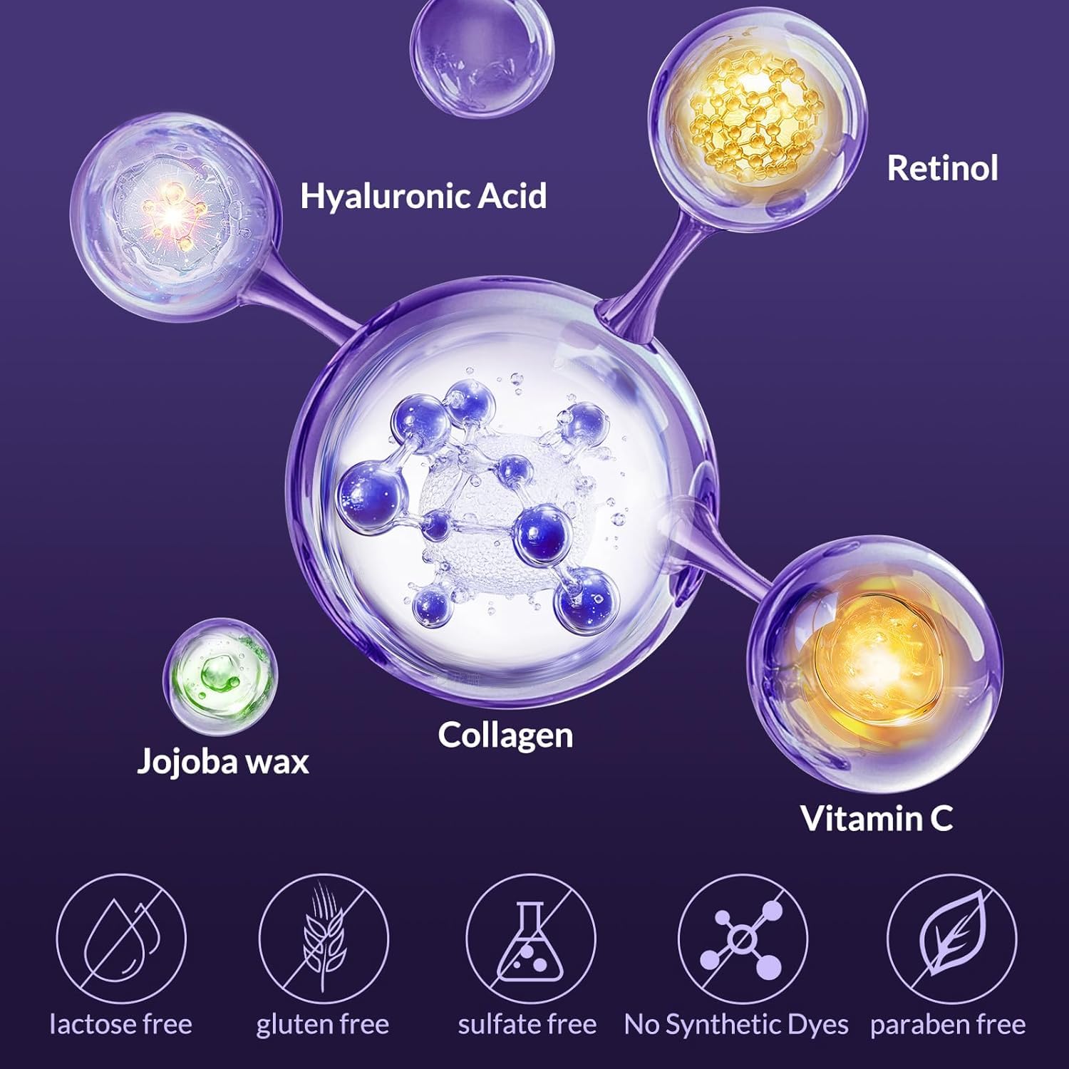 Neck Cream for Tightening and Firming, Fast-Absorbing Anti-Aging Neck & Face Cream with Collagen & Peptides, Visible Results in Days, Daily Moisturizing for Neck, Face & Chest, 1.7 Fl Oz - Image 4