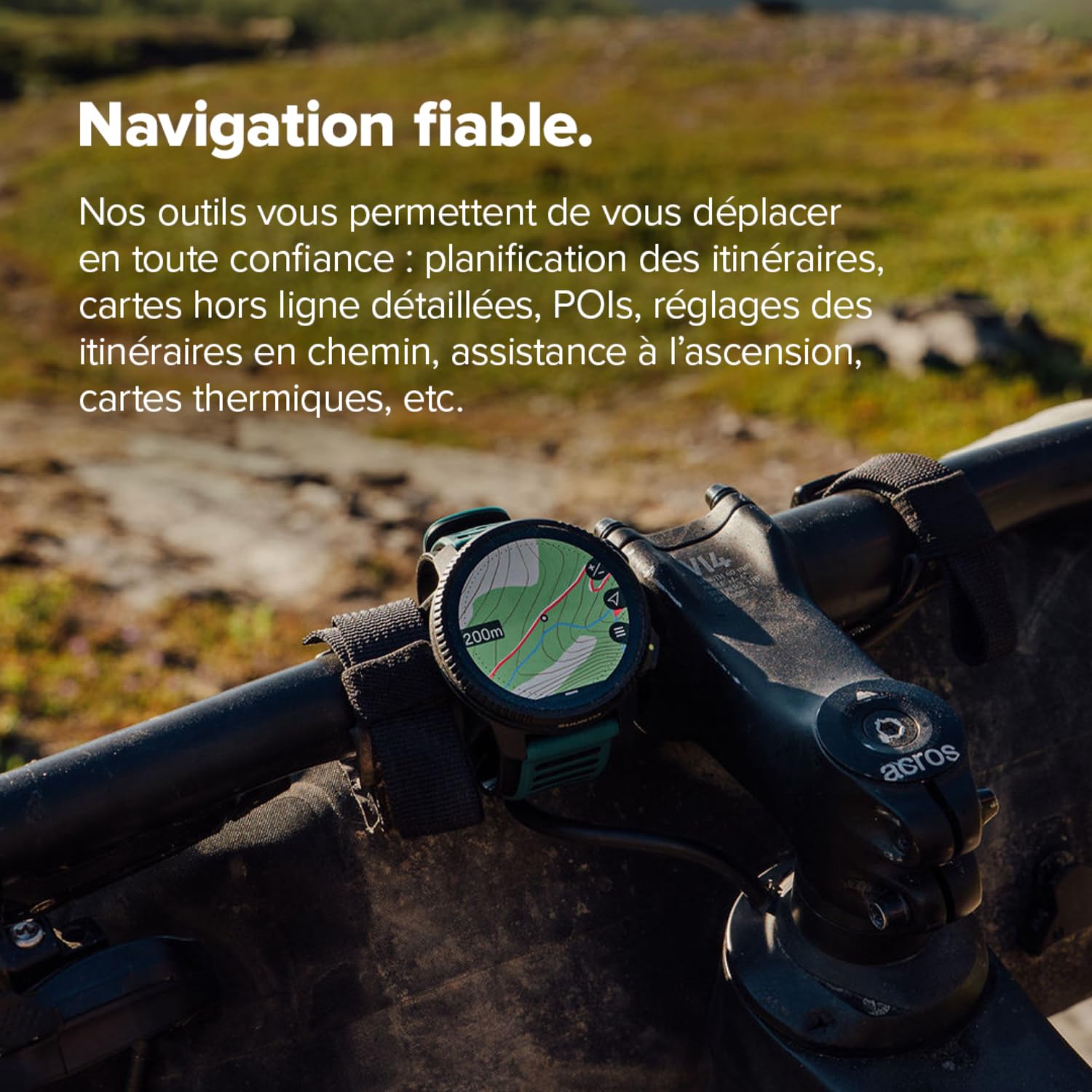 SUUNTO Vertical 2 Montre GPS Sport, Écran Tactile AMOLED Lumineux avec Design Robust, Lampe LED Intégrée, Autonomie 20 Jours, Cartes Hors-Ligne, Navigation Fiable, 115+ Modes de Sport