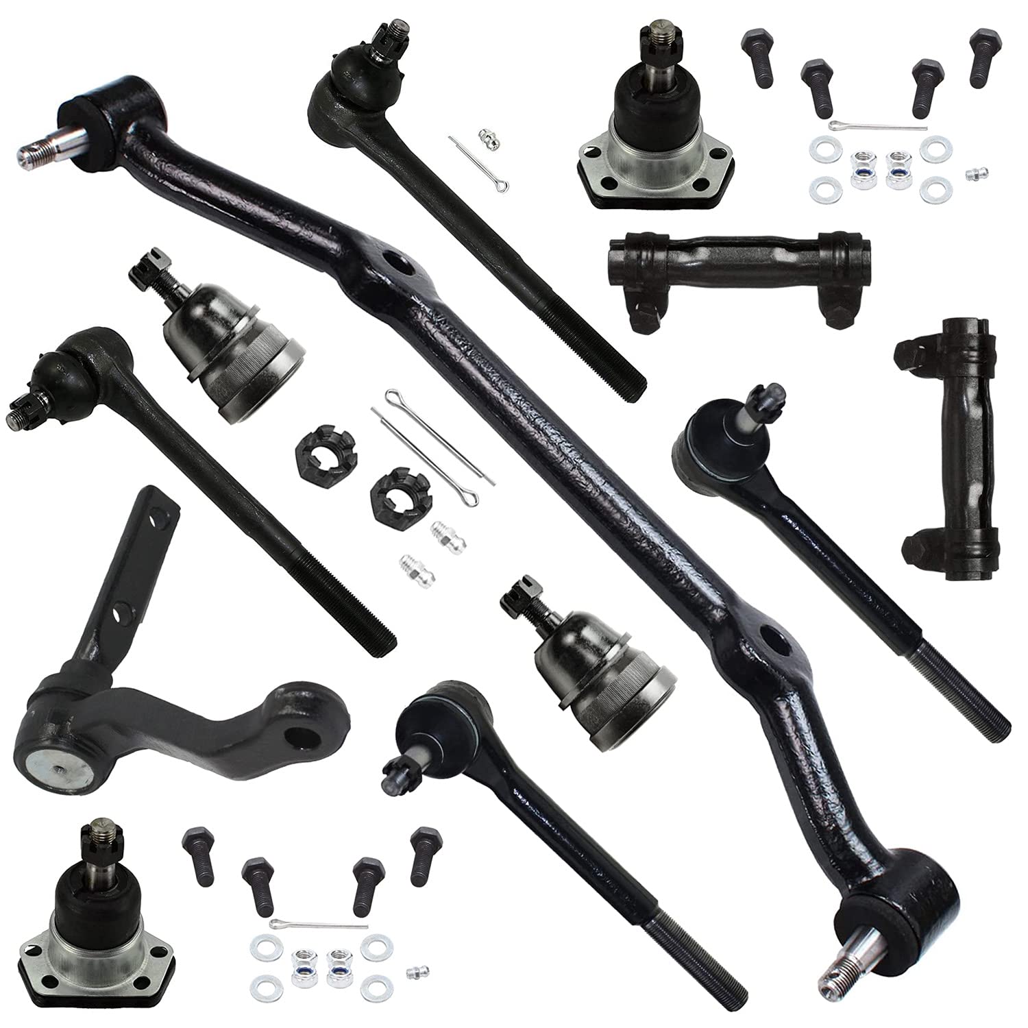 Buy Detroit Axle Front Center Link, Idler Arm, Inner and Outer Tie