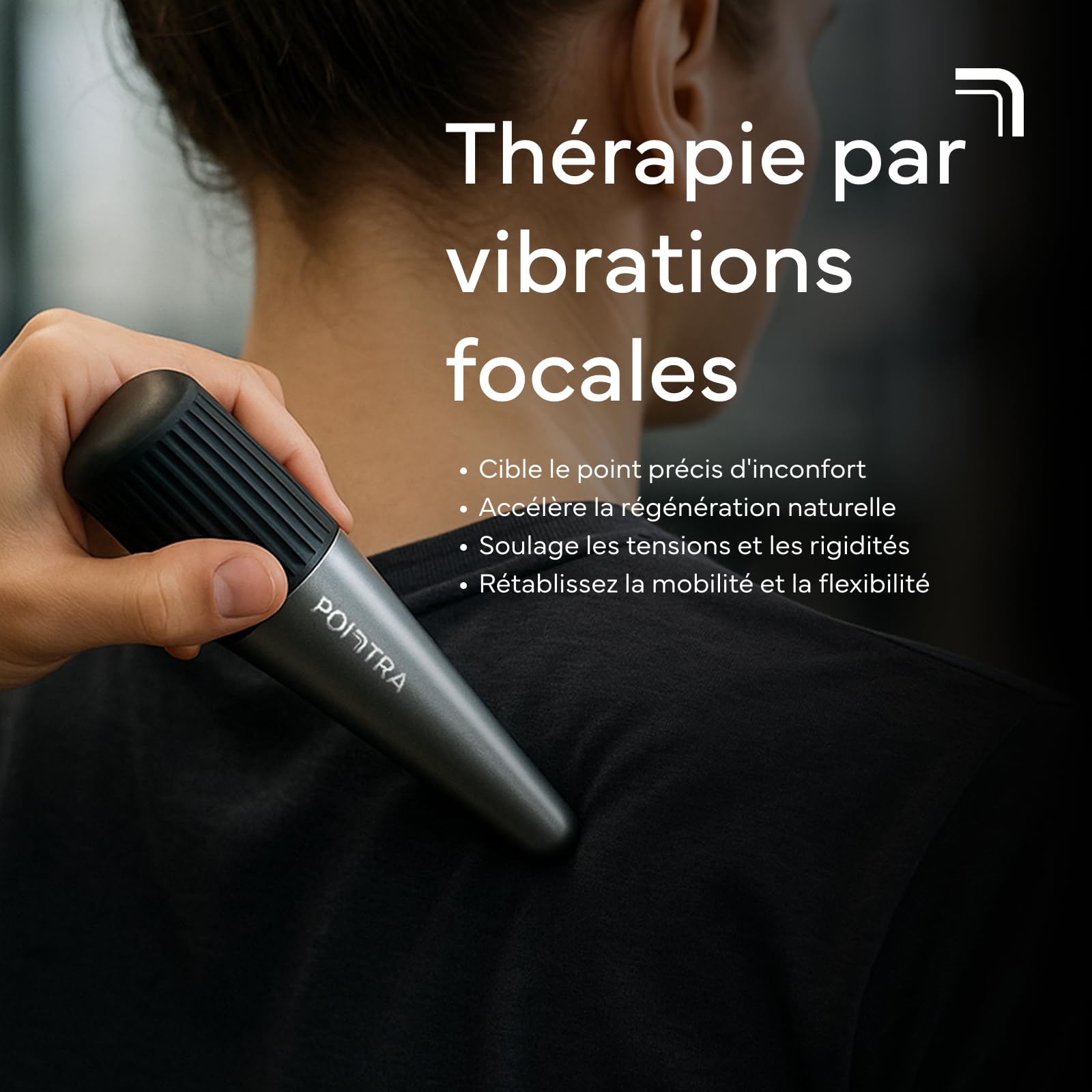 TensCare Pointra – Masseur à Thérapie Vibratoire Focalisée