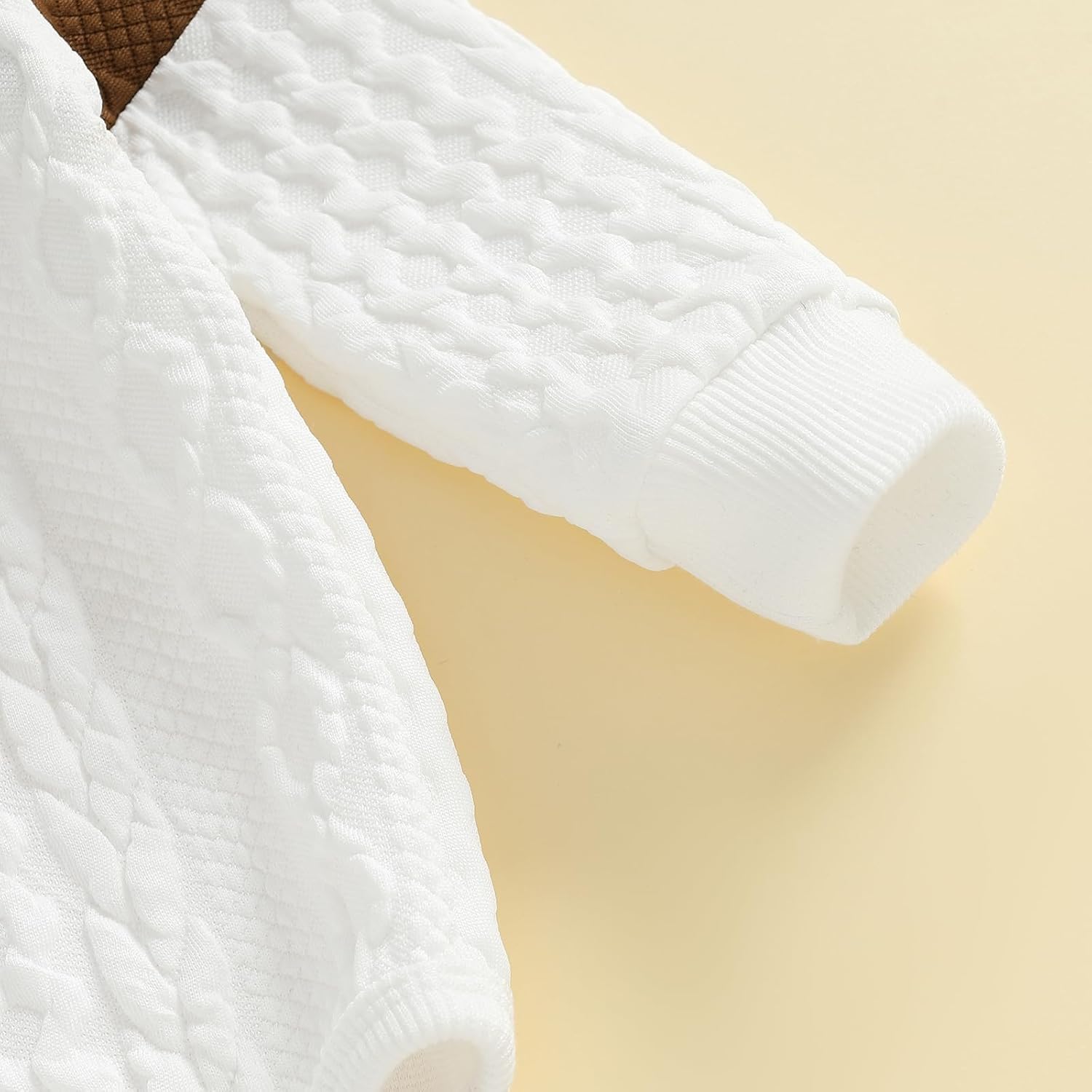 Kayotuas Newborn Baby Boy Outfit Mamas Boy Baby Clothes Cute Bear Embroidery Long Sleeve Romper Pant Set Fall Winter Clothing - Image 7