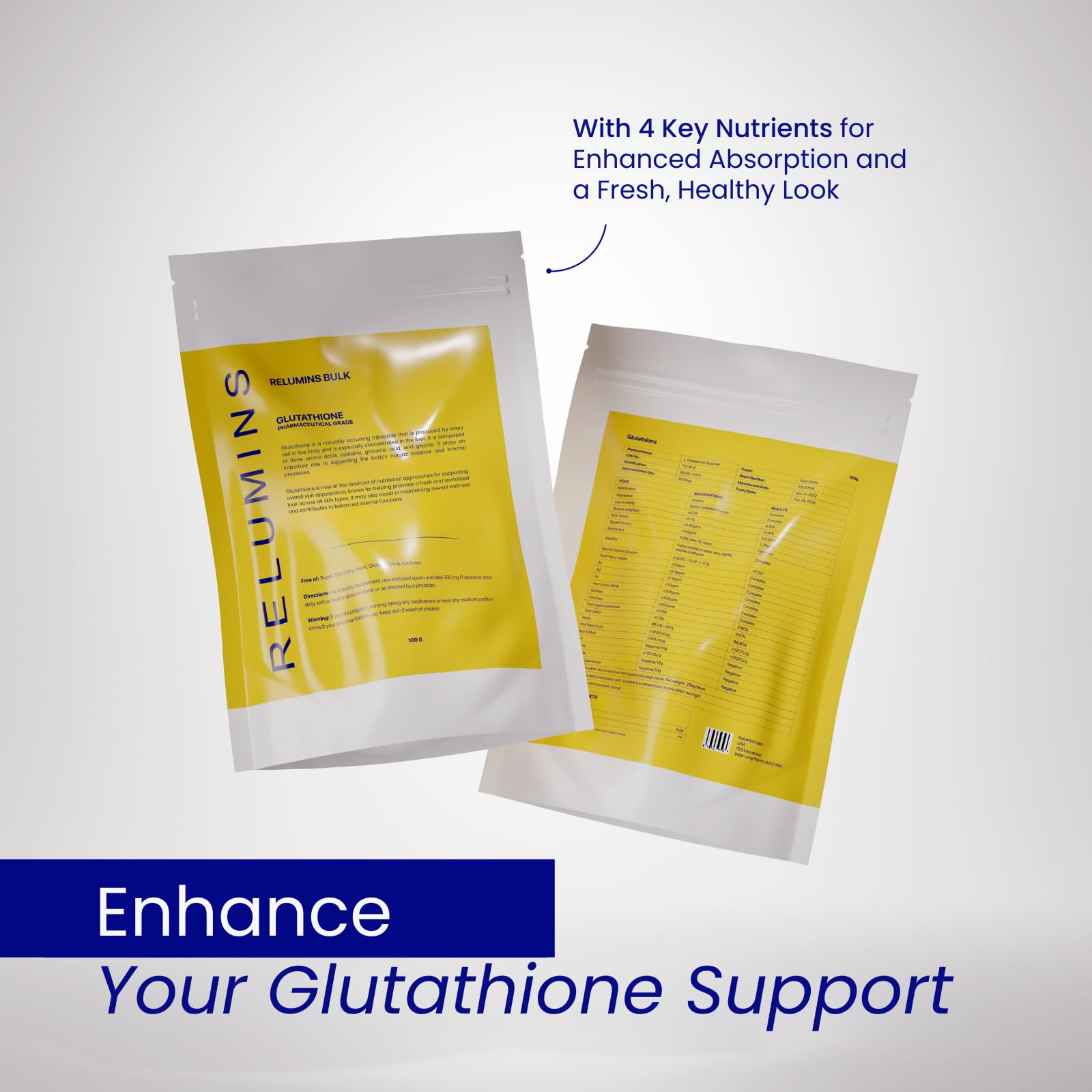 Amazon.com: Relumins PUREPOWDER Glutathione Premium Antioxidant Supplement for Skin Health, Immune Support, and Overall Well-Being 100% Pure, 30 Servings : Health & Household Amazon.com: Relumins PUREPOWDER Glutathione Premium Antioxidant Supplement for Skin Health, Immune Support, and Overall Well-Being 100% Pure, 30 Servings : Health & Household