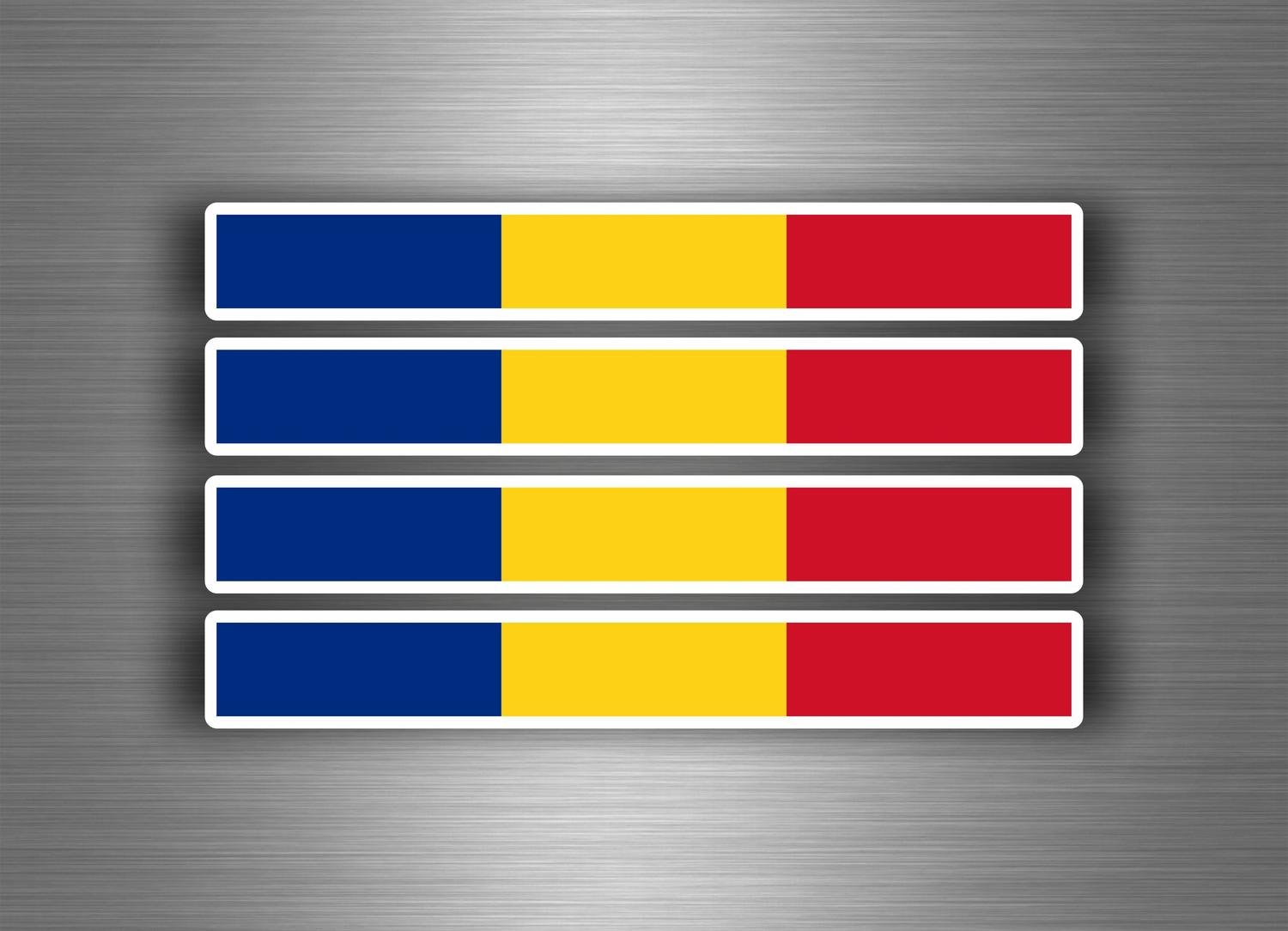 Sticker adesivi adesivo tuning auto moto bandiera bandiere