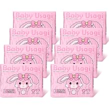 Littleforbig Adult Printed Diaper 80 Pieces 8 Packs - Baby Usagi Large 36"-48"