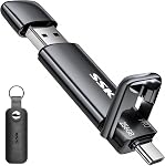 SSK 256GB SSD USB C Stick up to 1000MB/s,Fast Thumb Drive,Dual Drive Type-C + USB A 3.2 Gen 2 External Solid State Drives,USB Memory Stick for iPhone 15/PS4/Android Phone/Tablet/Windows/Mac