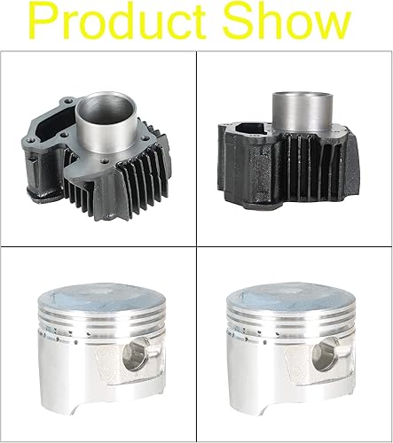 Miniatura 4 de WFLNHB Reemplazo de junta de repuesto para Yamaha YFM80 Moto 4 Badger 80 Raptor 80 Raptor 80 Reemplazo para 22K-11311-02-00 22F-11351-01-00