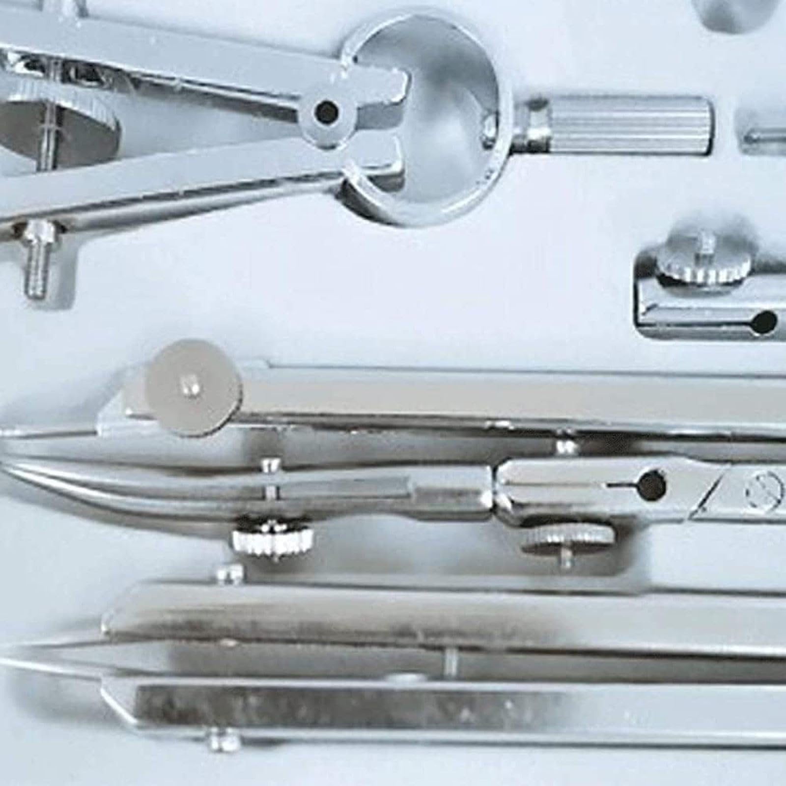 Compas de géométrie en acier inoxydable, outils de dessin essentiels pour l'école et les projets de travail du bois