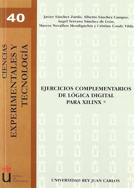 Portada de Ejercicios complementarios de lógica digital para XILINX