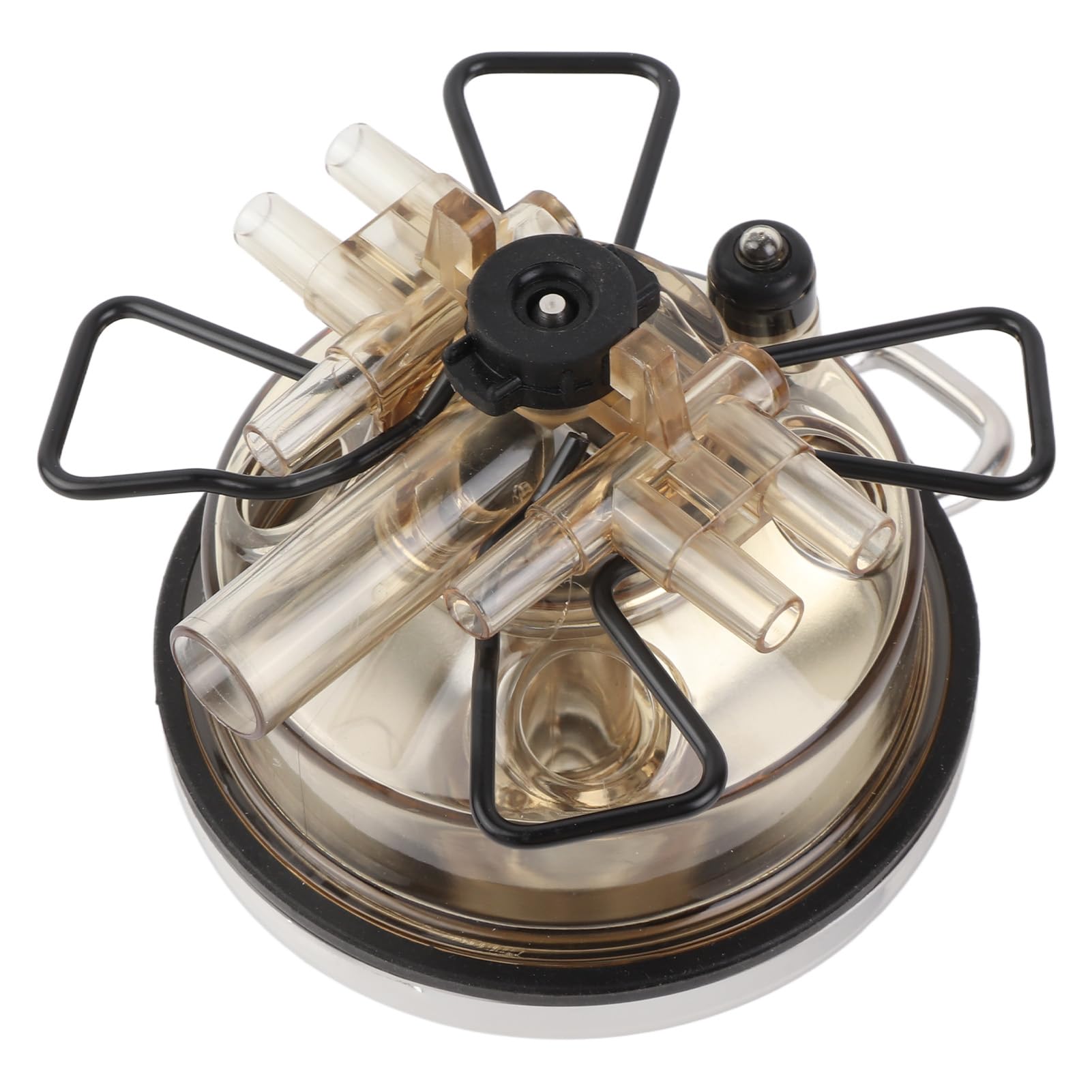 Griffe de Traite 350 Cc, Outil Collecteur de Lait pour Vache et Mouton avec Valve Fermée et Boucle Droite, Matériau PC Durable, Remplacement D'accessoires de Machine à Lait
