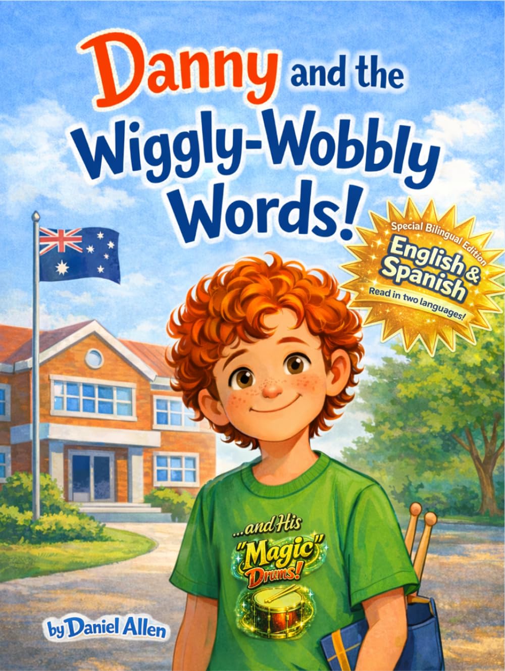 Danny and the Wiggly-Wobbly Words!: ...and His "Magic" Drums!