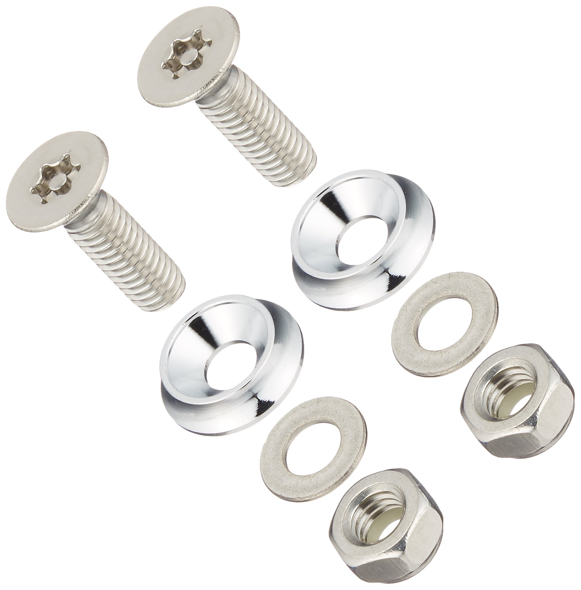 けんさんさま専用 Amazon | C.F.POSH ナンバープレートコテイボルト&ナット メッキ