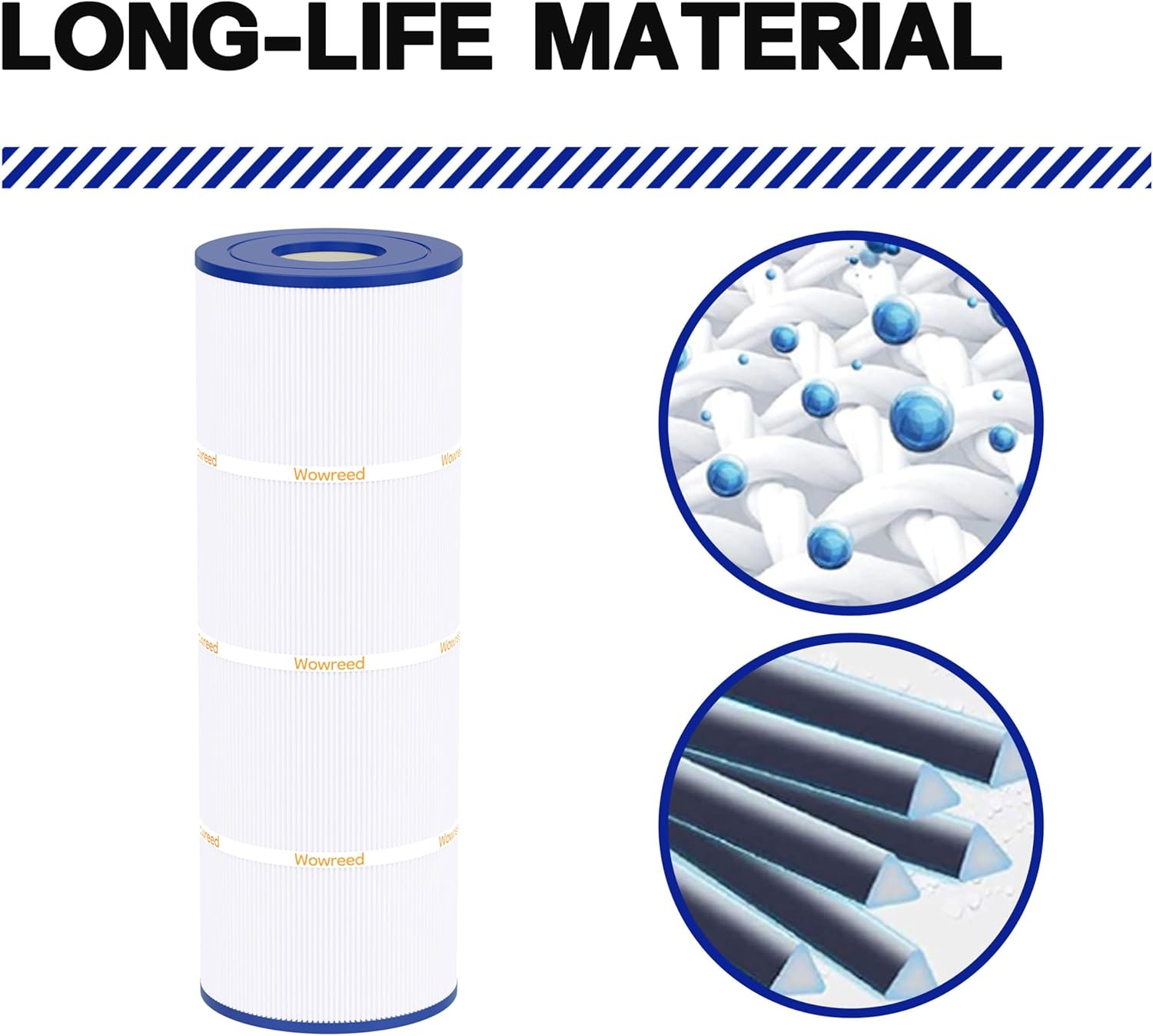 Pool Filter Compatible with 580, CX580XRE, CX580XRE, SwimClear C3025, SwimClear C3030, PA81/ -4/ PAK4, C-7483, FC-1225, 4 Pack - Image 4