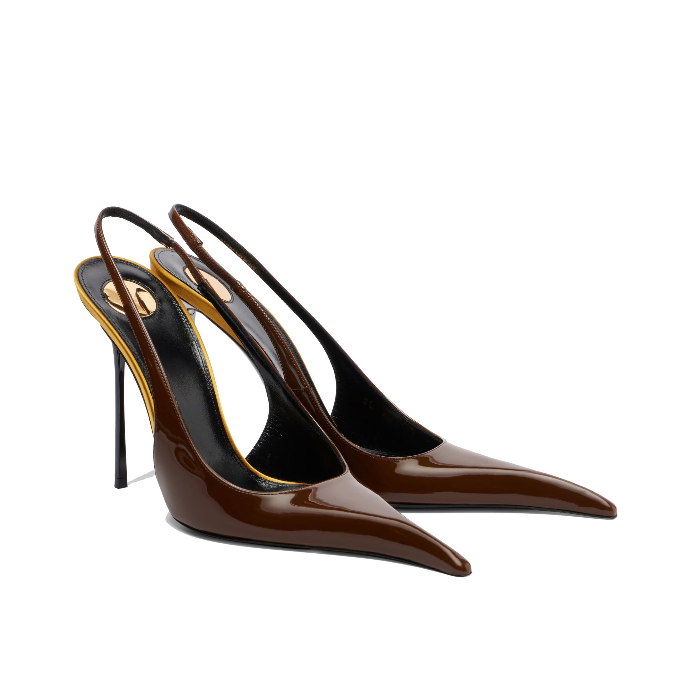 Women's Slingback High Heels Floral Appliqués Pointed Toe Slip On Satin Stiletto Pumps Fashion Party Dress Shoes for Women-image-38