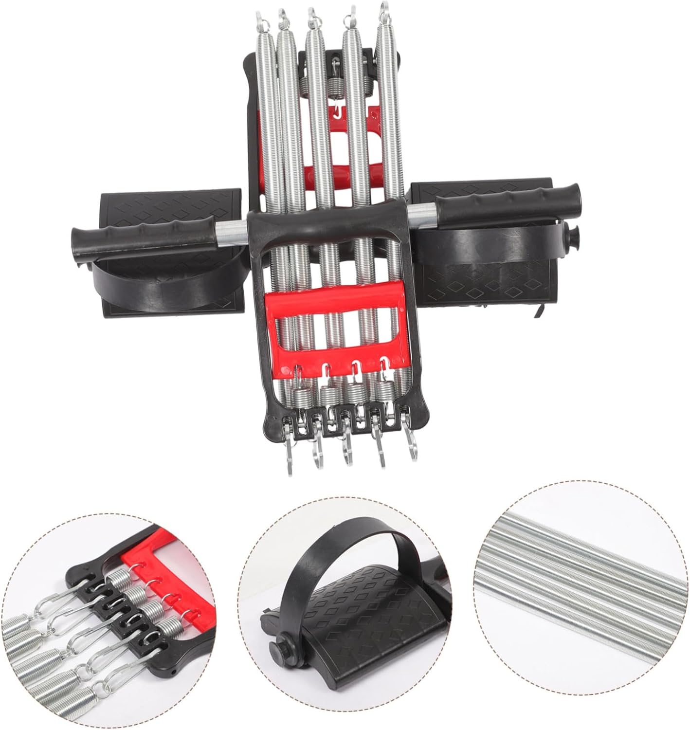 Detachable Chest Expander Handle Gym Equipment for Home Arm Strengthener Elastic Fitness Rope