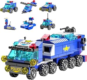 Vilbocr Police Car Toy Building Set for Kids Ages 5-12 | 147…