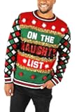 Ugly Christmas Sweaters for Men - Colorful and Funny Men's Christmas Sweaters - Hilarious Holiday Pullovers