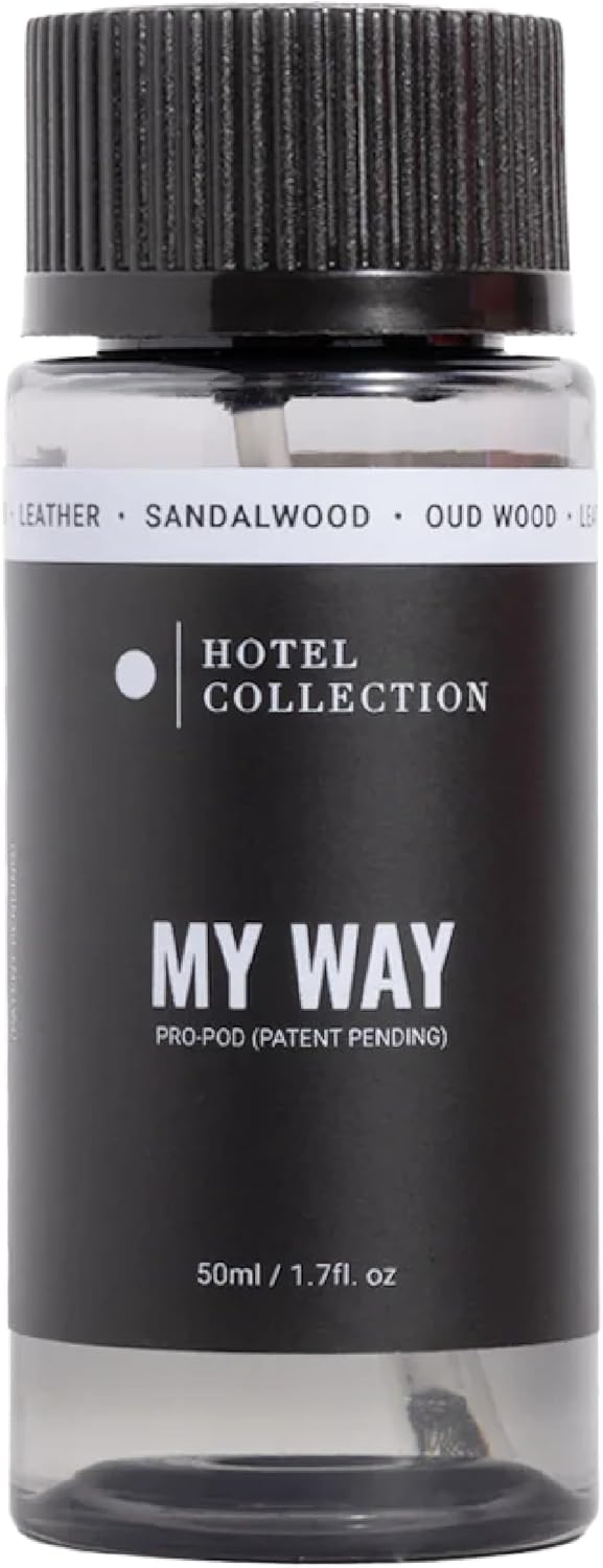 Hotel Collection Diffuser Oil-My Way Pro-Pod-Aromatherapy Essential Fragrance Oil-Sandalwood, Warm Virginia Cedar& Beautiful Iris-50ML 1.7 Fl oz