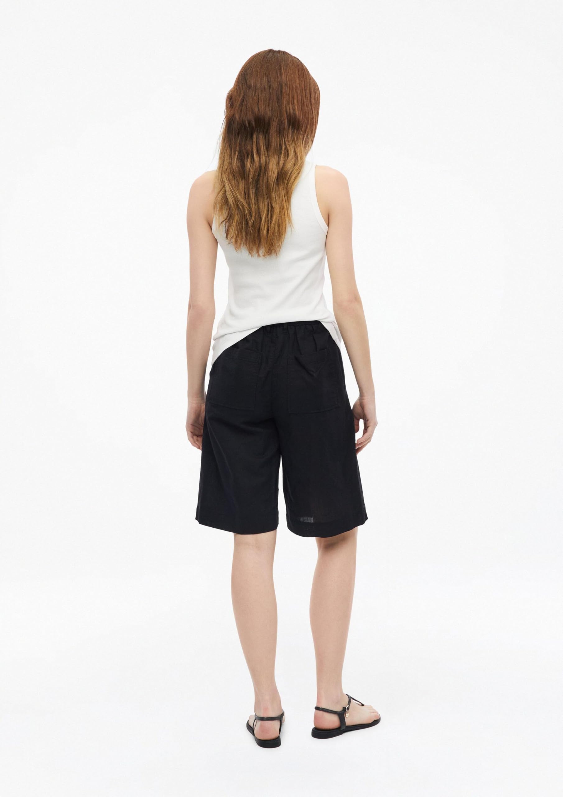 s.Oliver Damen Bermuda aus Leinenmix 2179244