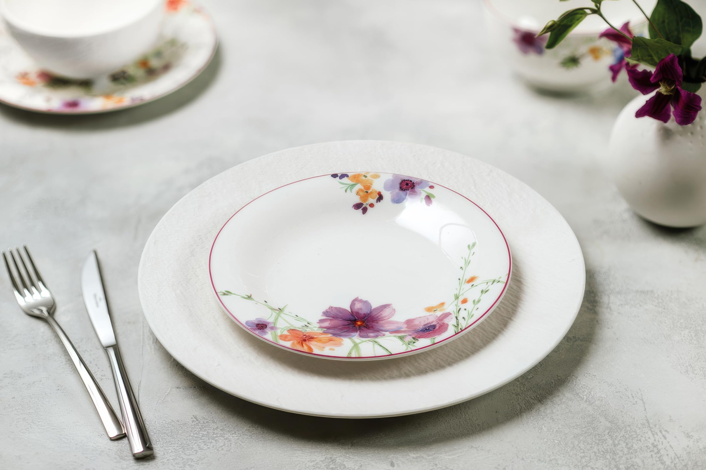 Villeroy & Boch Mariefleur Basic Frühstücksteller rund 6er Set D. 21,5cm