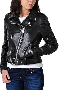 Amazon | [ショット] 218W WOMENS ラムレザー ONE STAR