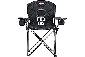 SUNNYFEEL XXL Oversized Camping Chair: 500 lbs Heavy Duty