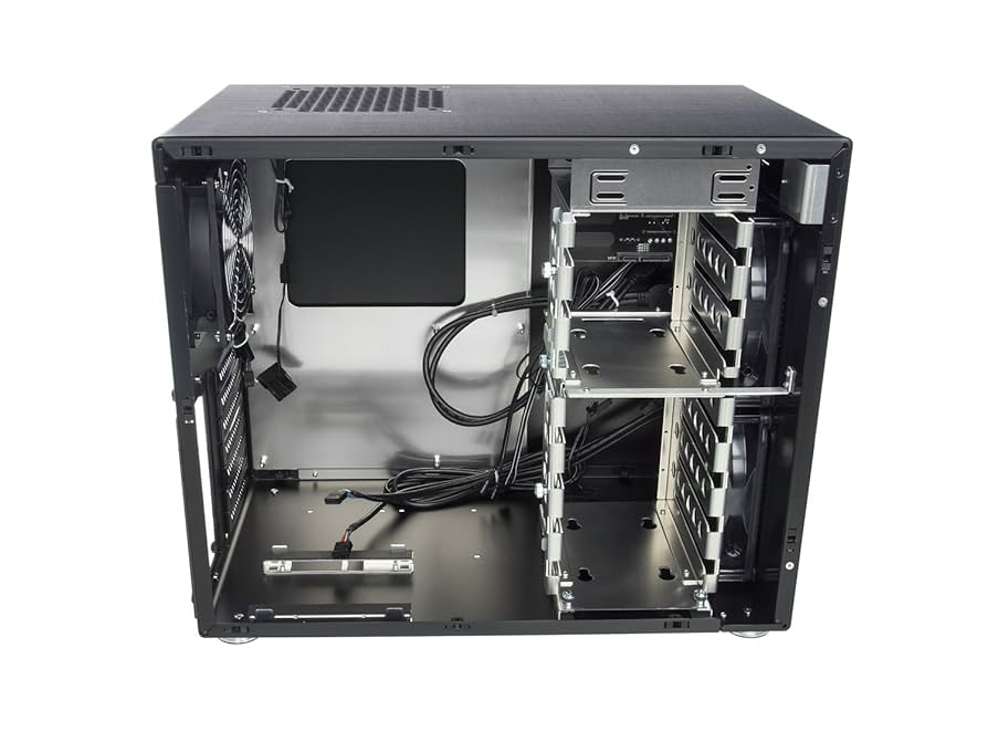 Amazon.co.jp: コンピュータケースミニタワーブラック