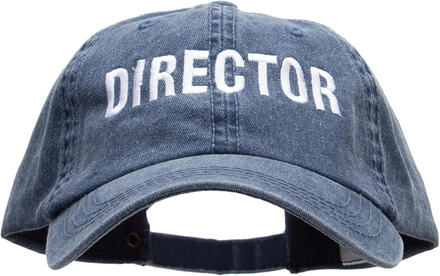 e4Hats.com Director Embroidered Big Size Washed Pigment Dyed Cap