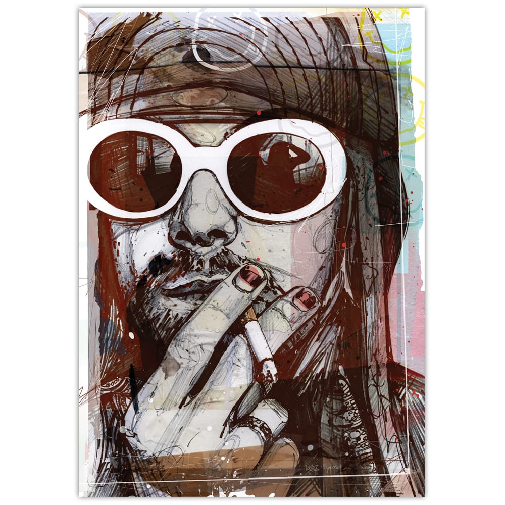 Poster Grunge rock 04 29,7 x 42 cm (A3) - incorniciato e firmato (Gallery Pilot)