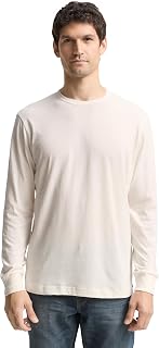 TOM TAILOR Herren Basic Longsleeve