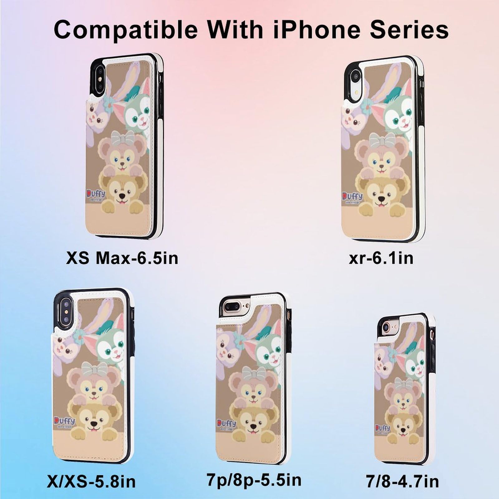 iPhone16 ダッフィー &フレンズ　携帯ケース Amazon.co.jp: iPhone16 Pro Max 用 手帳型 ケース ダッフィーフレンズ