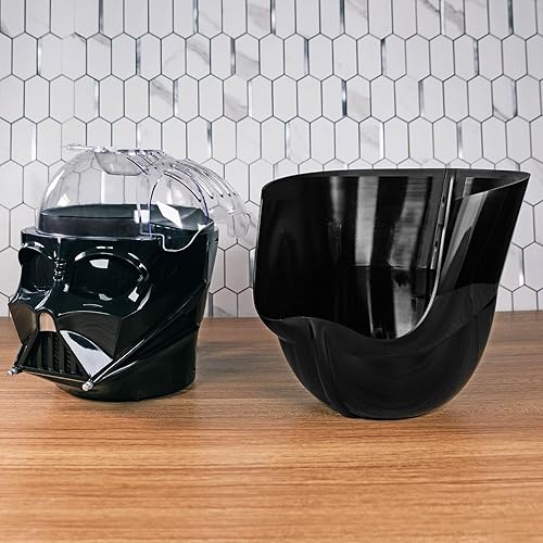 Miniatura 4 de Uncanny Brands Darth Vader - Máquina para hacer palomitas de maíz para casco, aparato de cocina de Star Wars