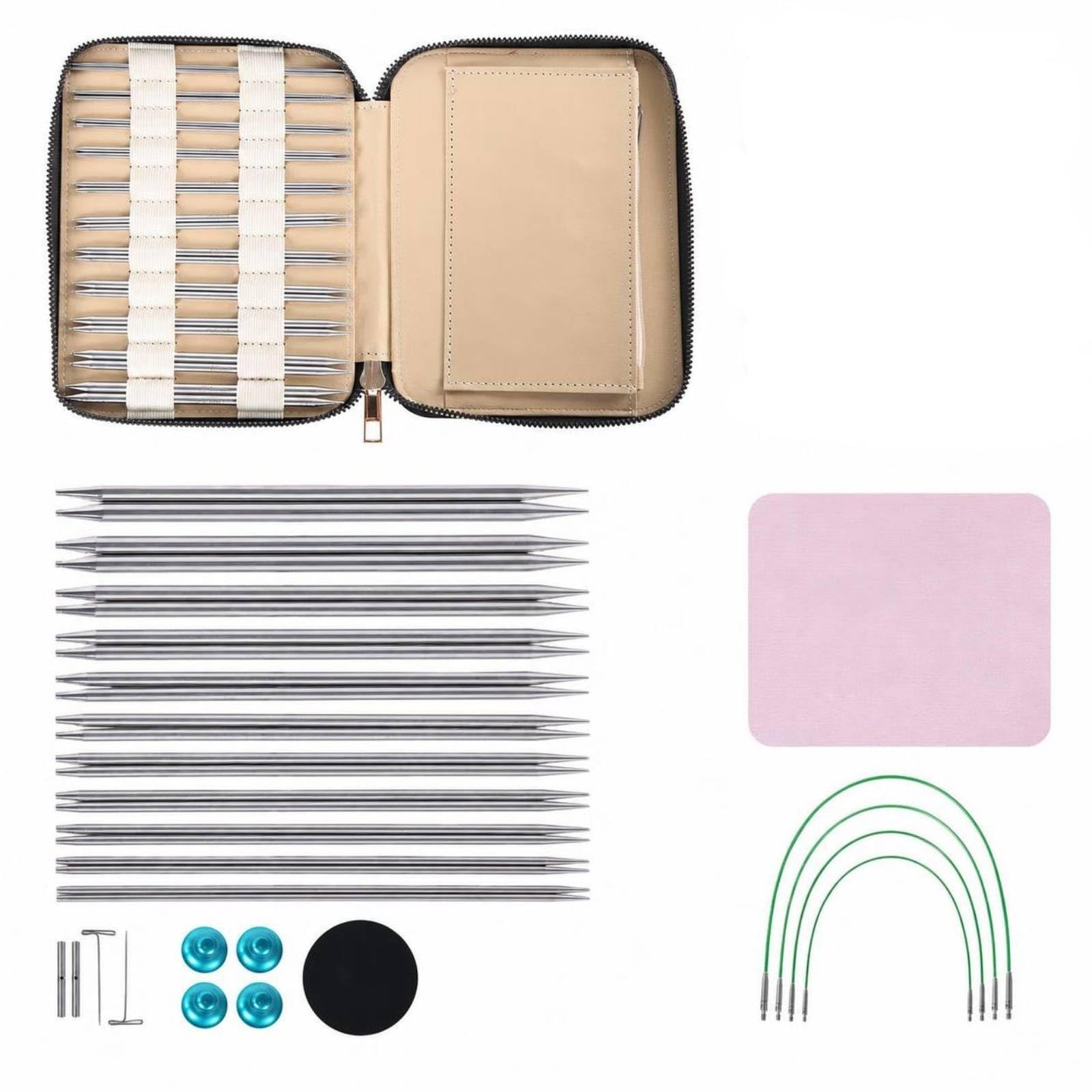 Kit Agujas Tejer Intercambiables