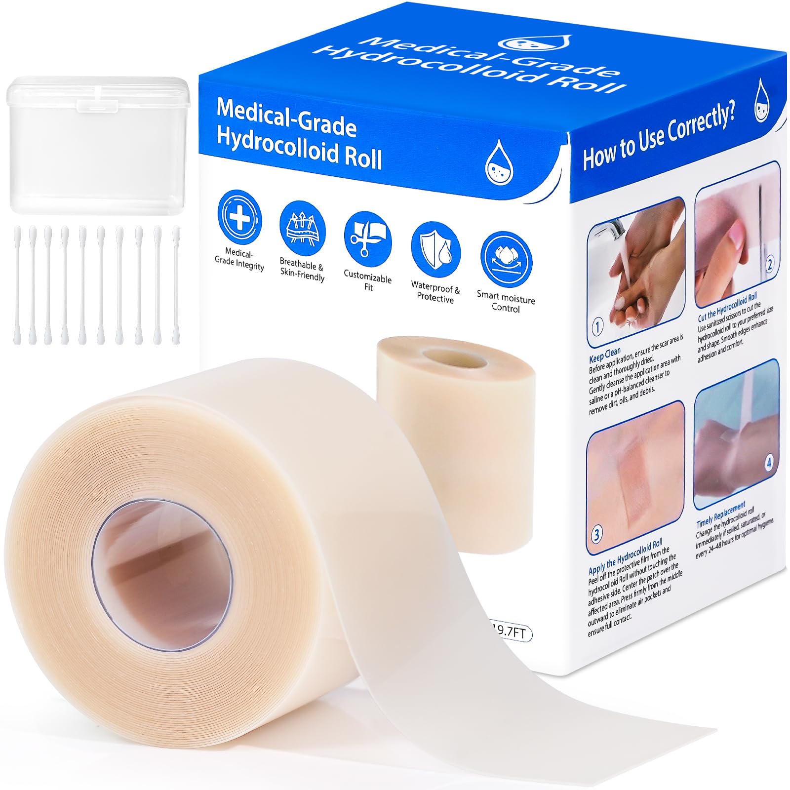 Hydrocolloid Bandages Roll