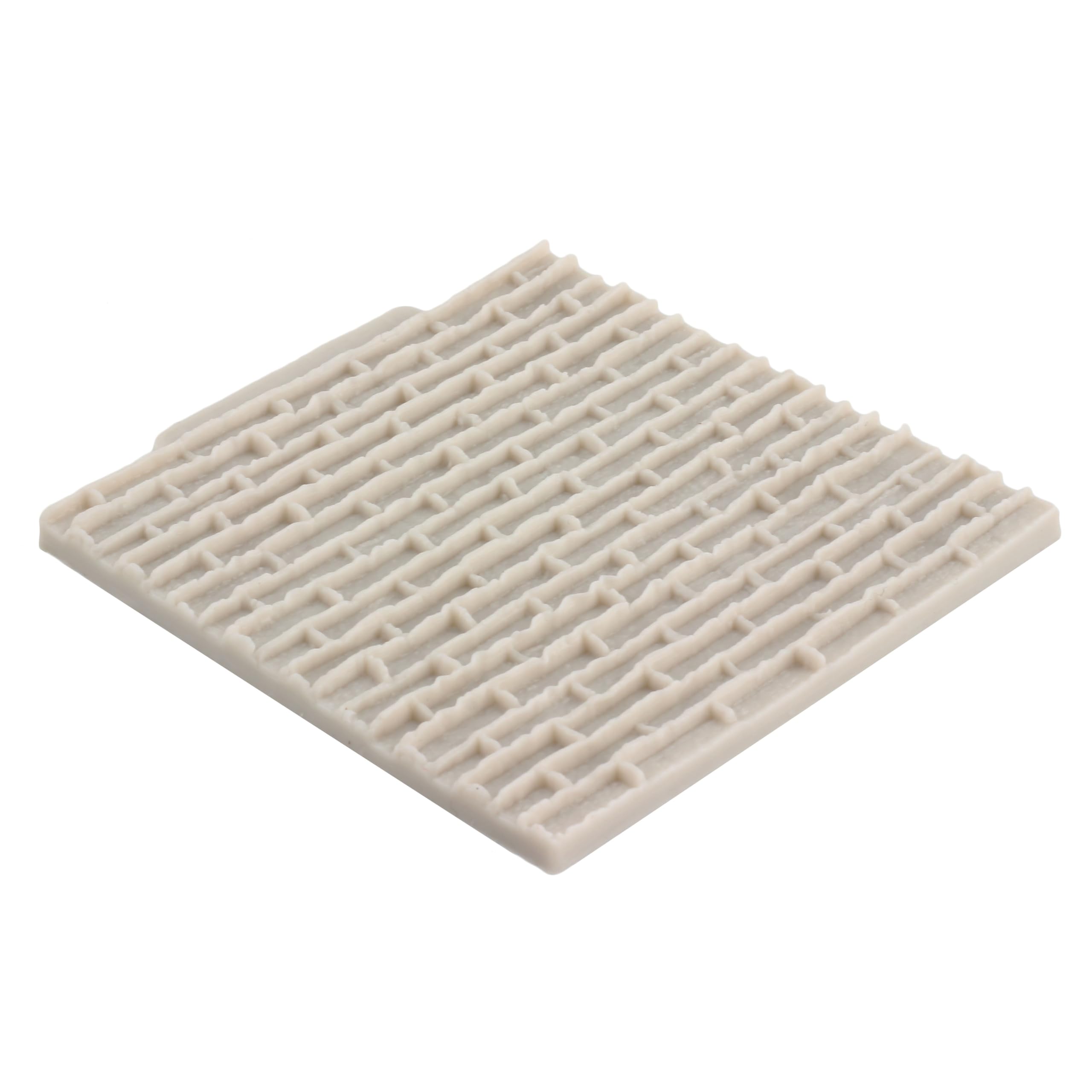 NUZAMAS 2 Stampi per stampa in corteccia d'albero e mattoni, tappetino in silicone, fondente, taglio di zucchero, a forma di fiore, decorazione per cupcake, torta nuziale, decorazione (verde