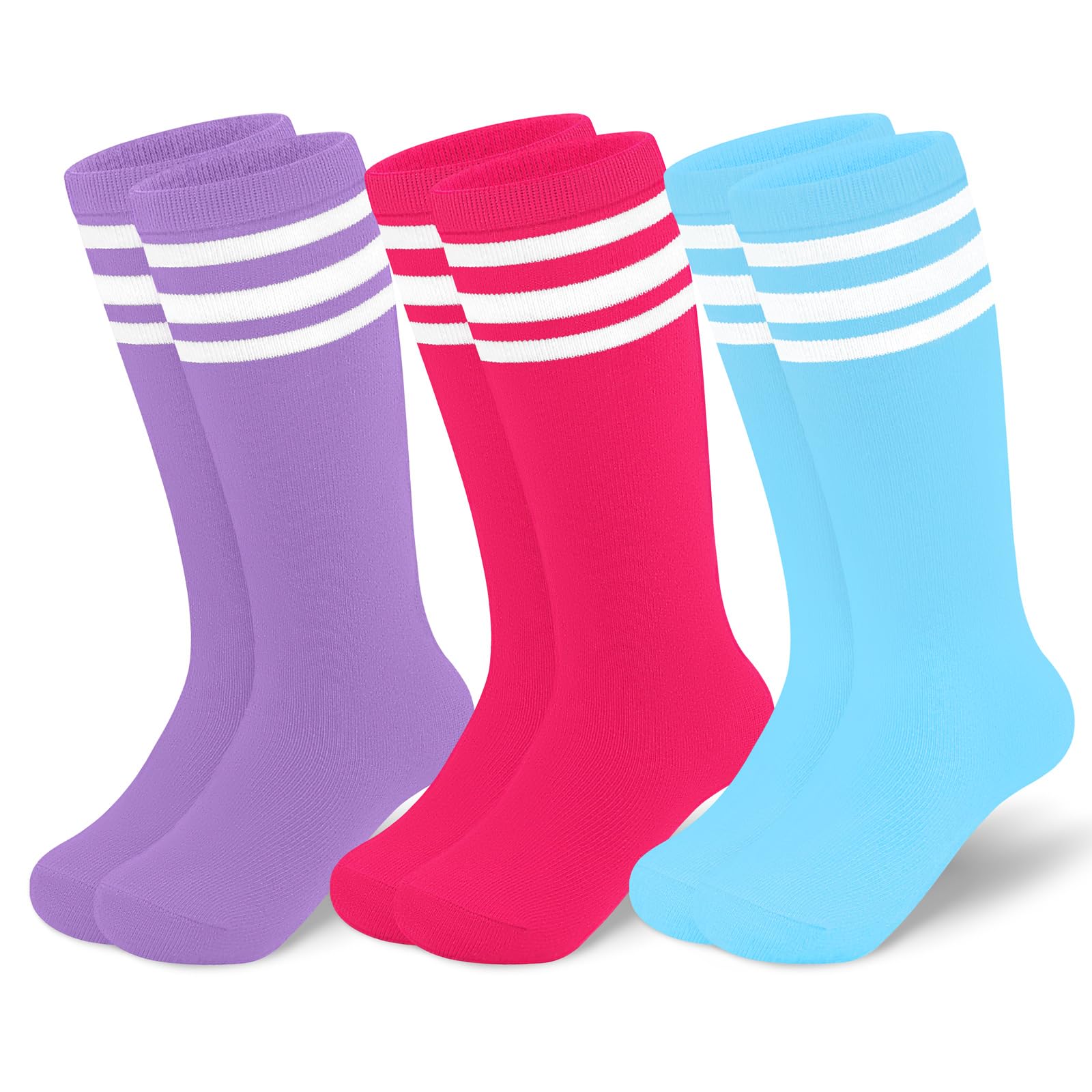 Sarfel Toddler Soccer Socks Kids Soccer Socks Youth Soccer Socks Kids Baseball Socks Girls Softball Socks Boys Football Socks