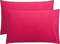 Vista 115 de FLXXIE Fundas de almohada de microfibra tamaño estándar, fundas de almohada suaves con cierre de sobre, fundas de almohada resistentes a arrugas