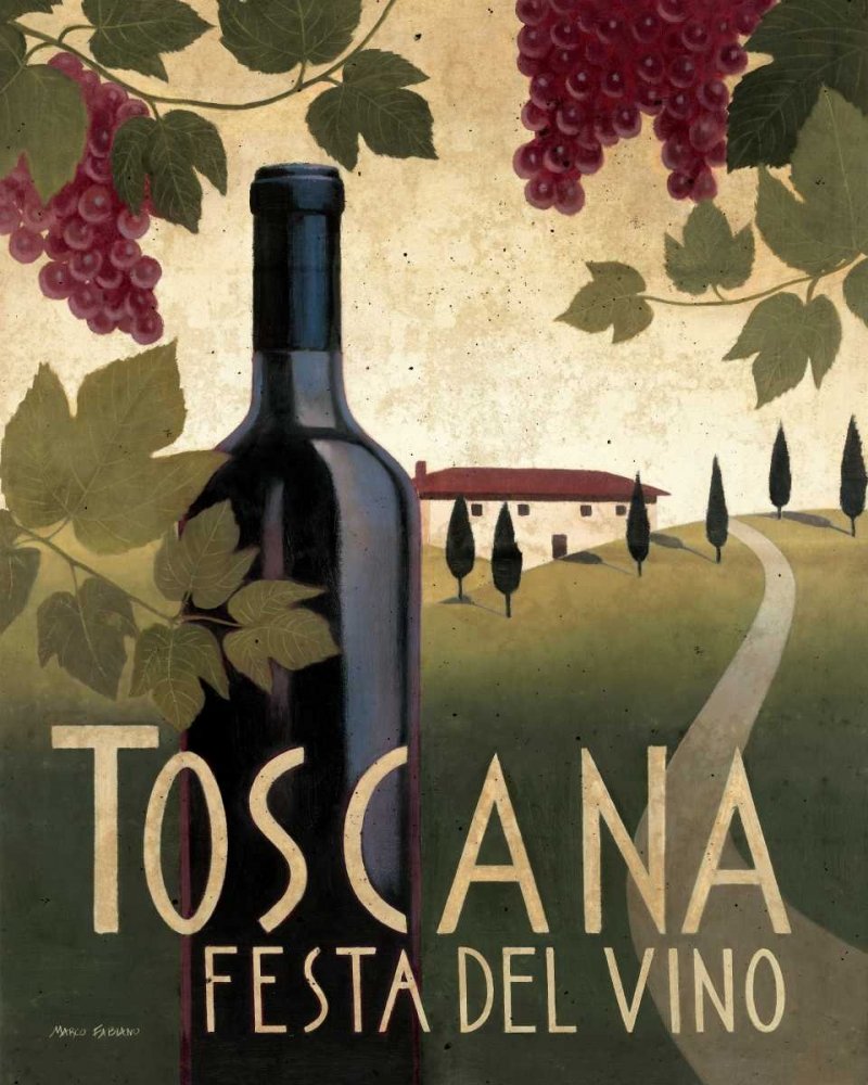 Sentirsi a casa TELA-FRAMED-con-AMERICANO-BOX-Vino-Festival-I-Fabiano-Marco-Cucina-Fine Art-stampa-su legno-cornice-Verticale-24x20_in