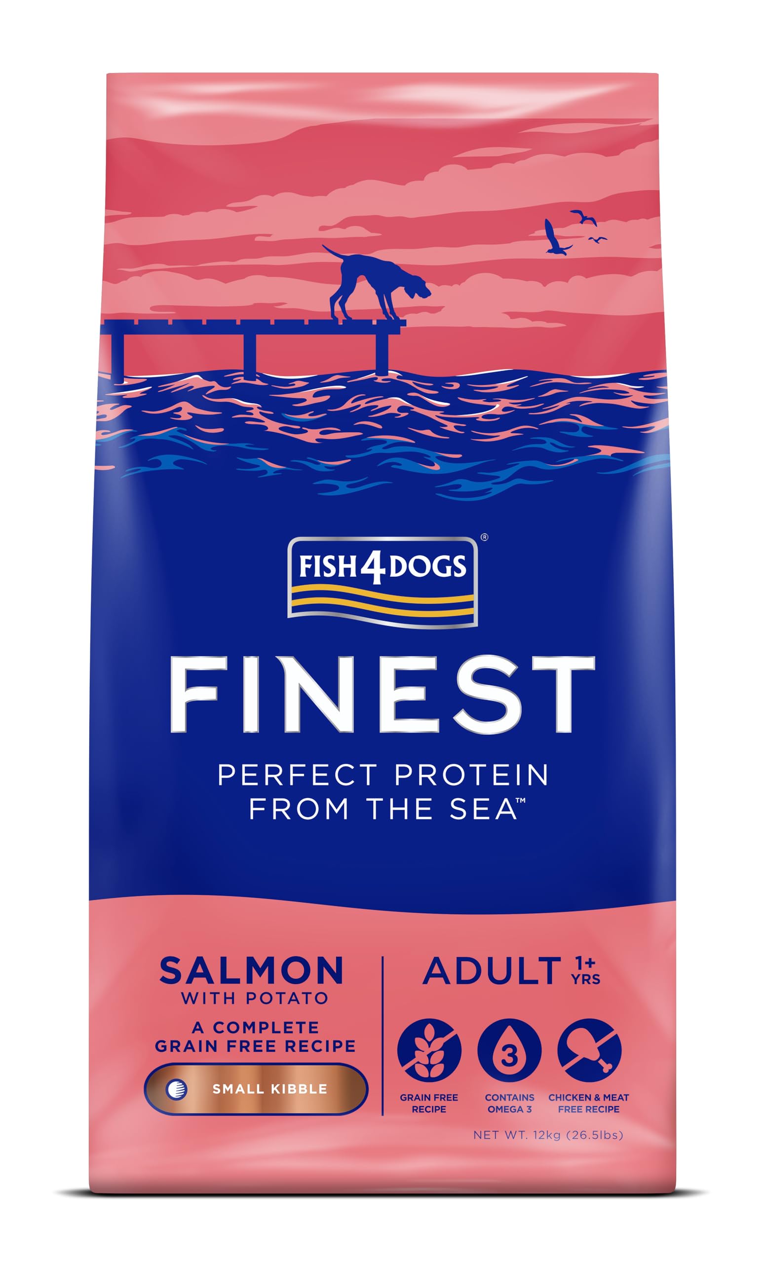 Amazon.co.jp: FISH4DOGS フィッシュ4ドッグ ドッグフード ファイ