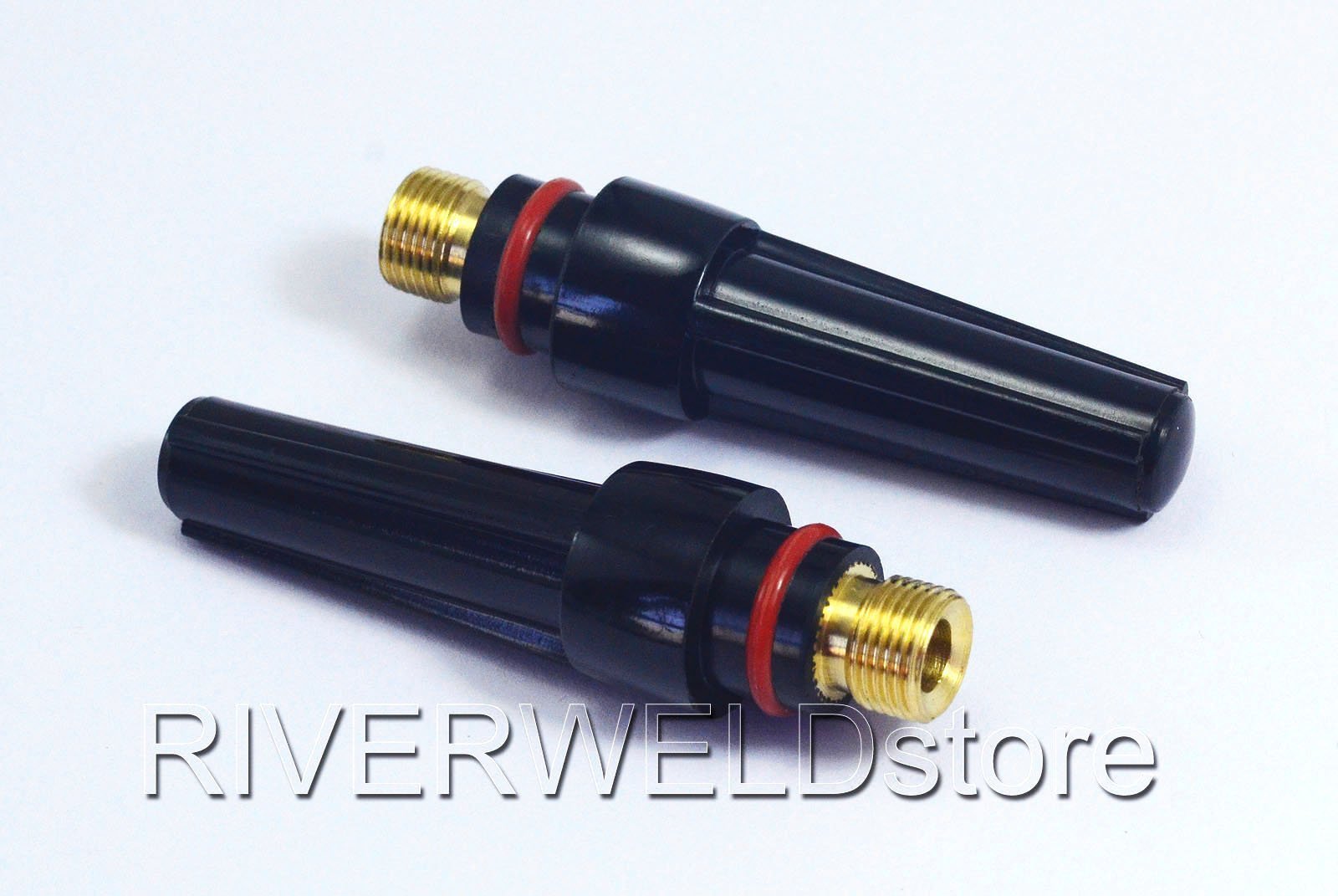 RIVERWELD TIG Back Cap Long 57Y02 57Y03 57Y04 Fit QQ300 PTA DB SR WP 17 18 26 TIG Torcia di saldatura (57Y03 Medio 5 pz)