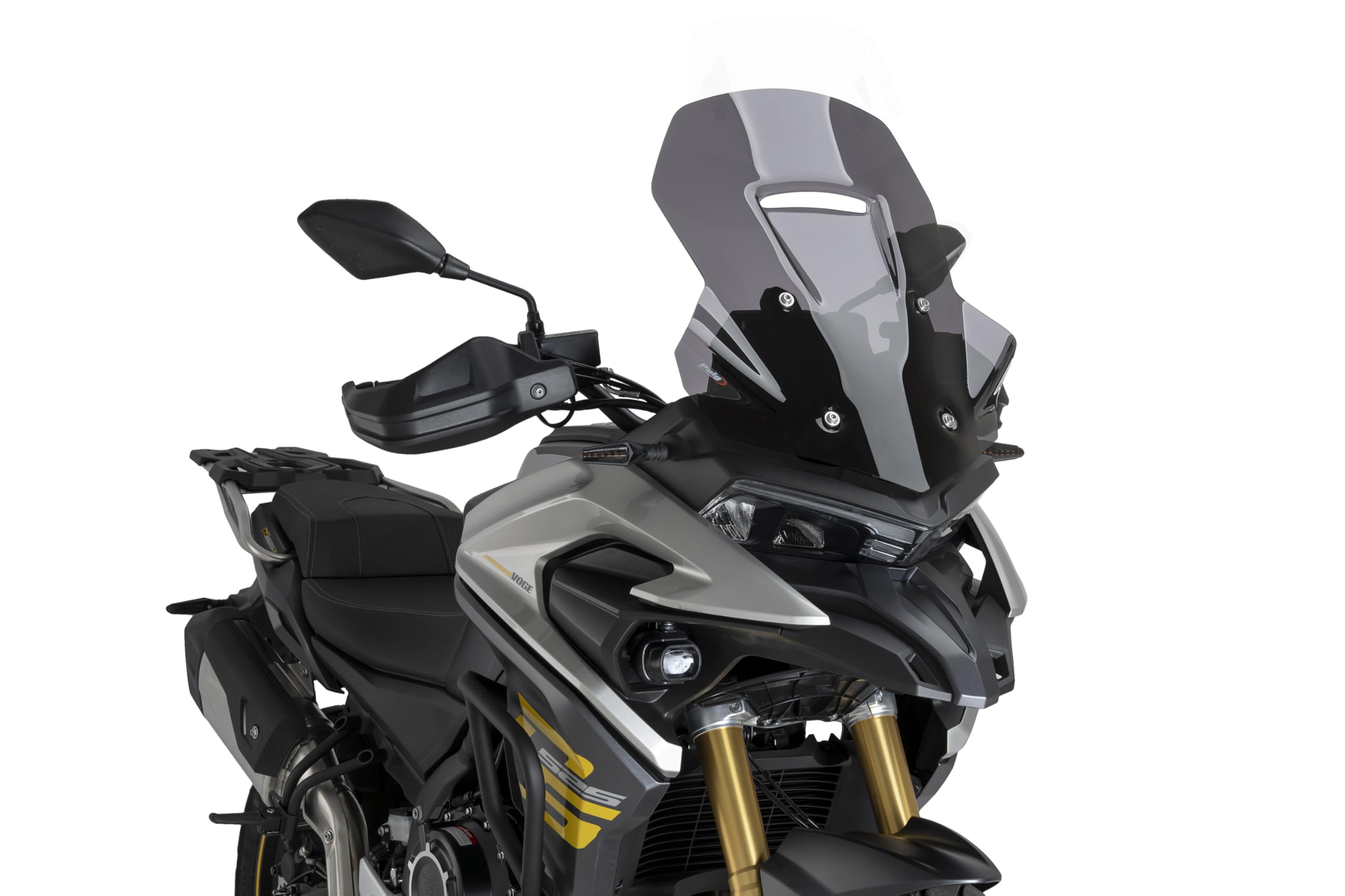 Puig 22251F Bulle Touring protection renforcée, Fumé Foncé